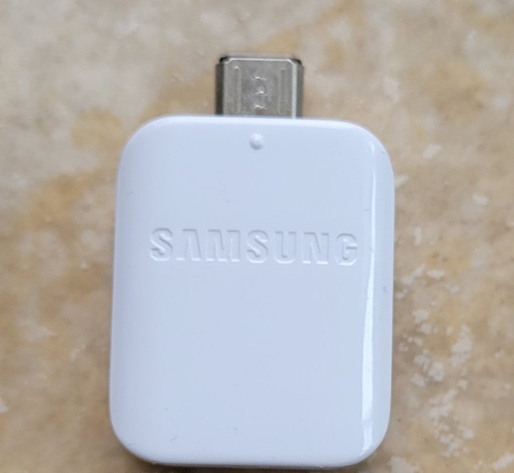 Original Samsung USB A to Micro USB Converter Adapter