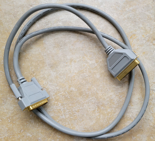 DB-25 Male to Centronics Parallel Printer Cable, IEEE 1284, 6 Feet