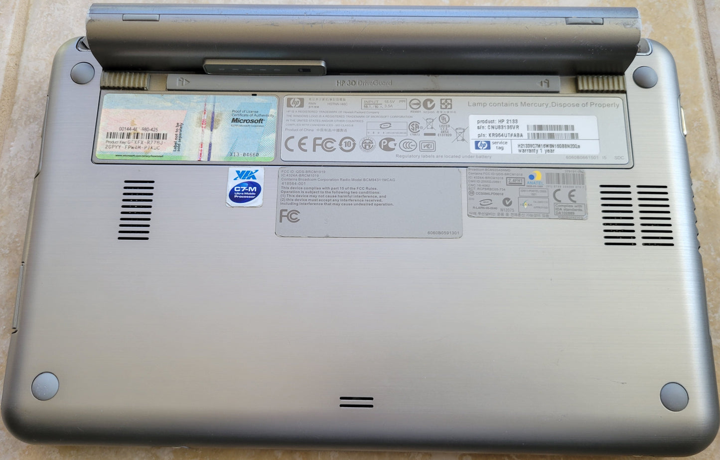 HP 2133 Mini Notebook