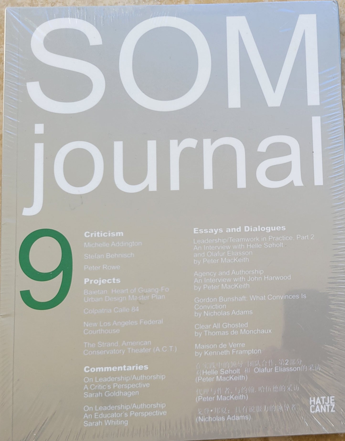 SOM: Skidmore, Owings &amp; Merrill LLP, Journal, 9