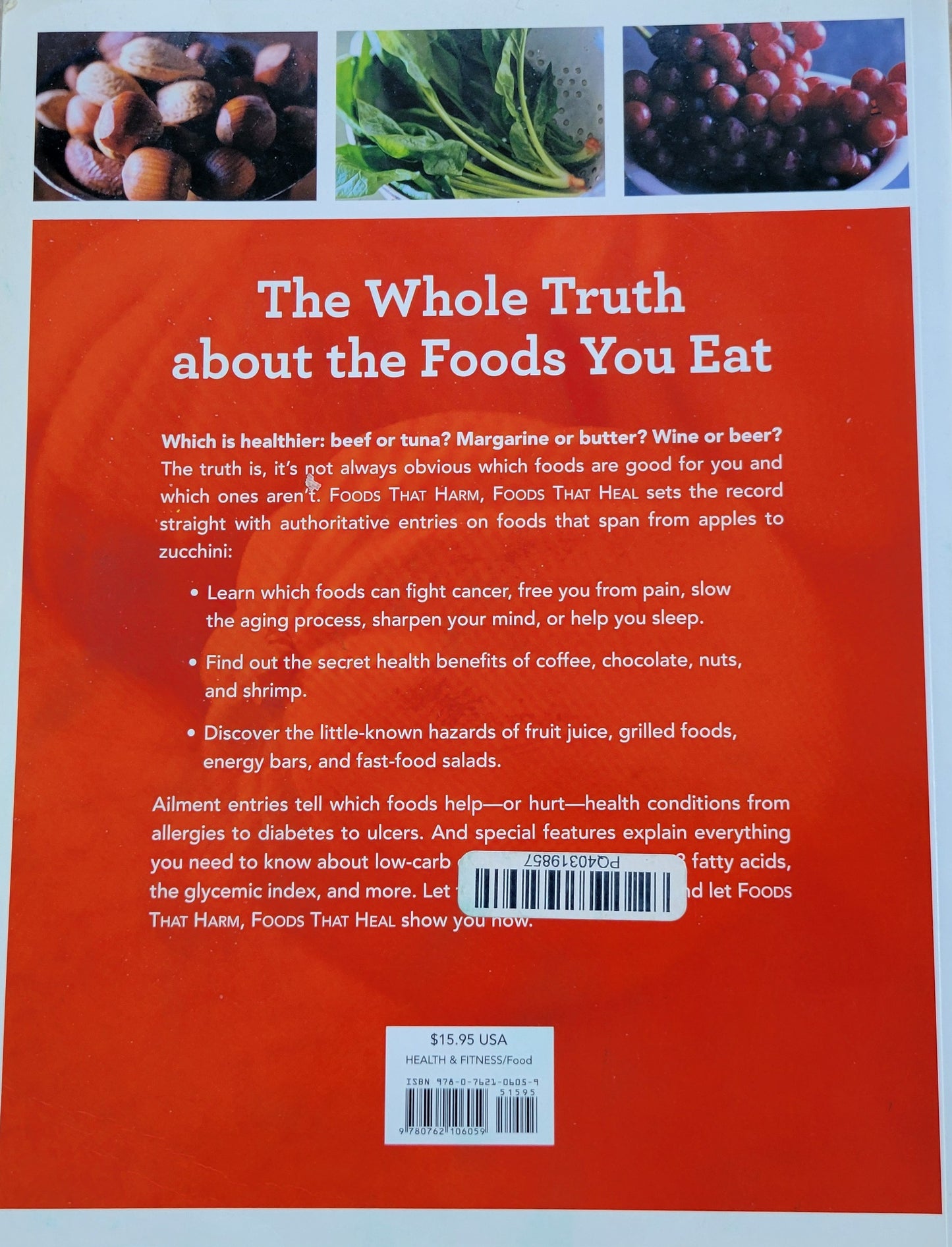 Foods That Harm, Foods That Heal, Reader's Digest, 2004