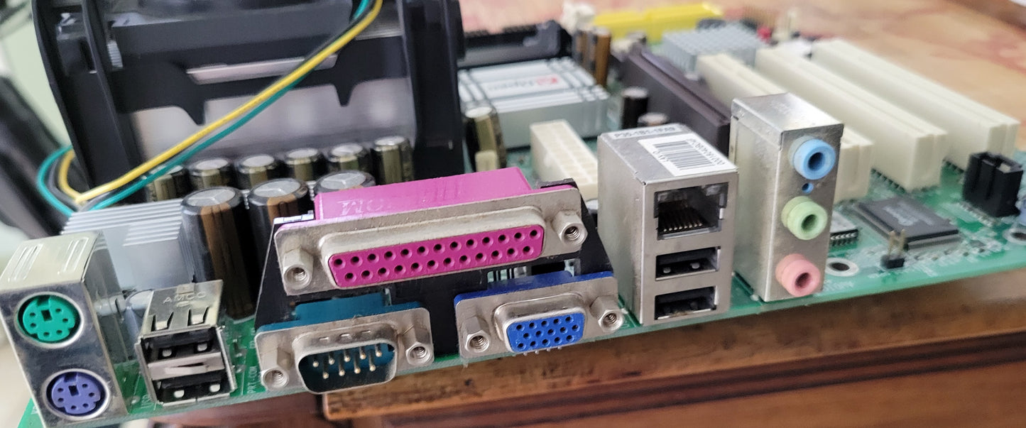 AOpen MX46-533GN Motherboard with CPU