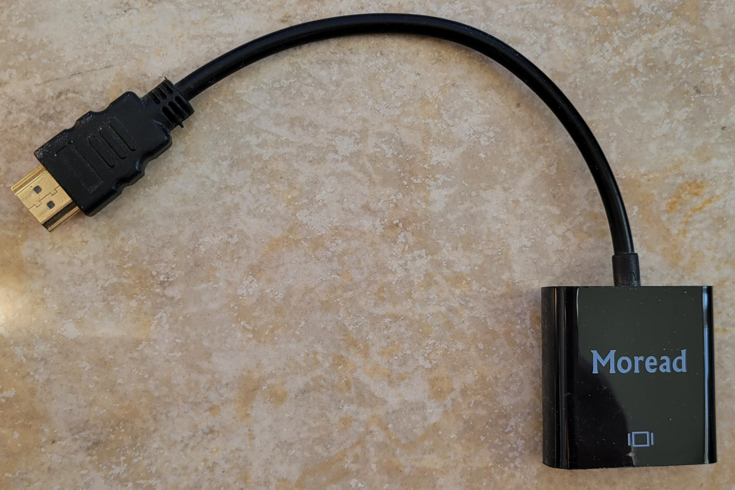 HDMI to VGA Adapter, Gold-Plated HDMI Male to VGA Female Adapter