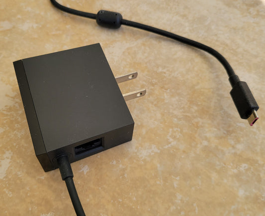 Micro USB to AC Power RJ-45 Female Port Adapter