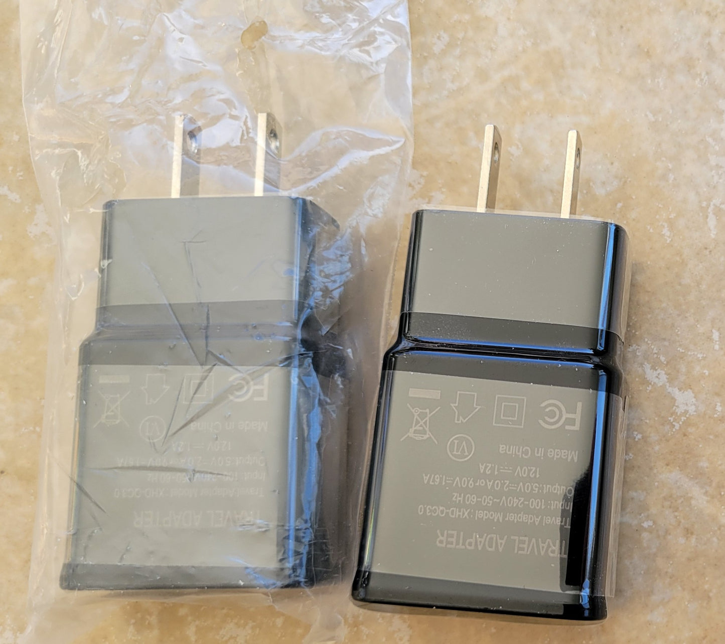 USB Wall Charger Adapter, Fast Charging, Travel Adapter, 2-Pack