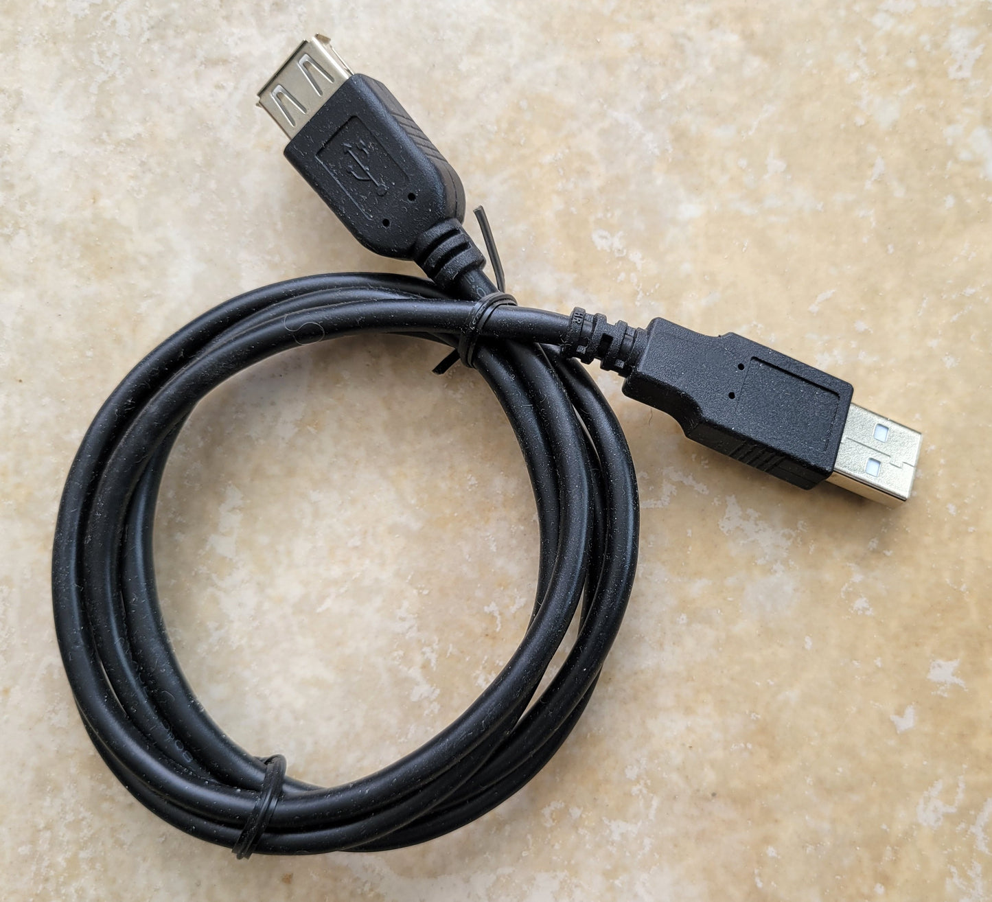 USB Extension Cable, Black