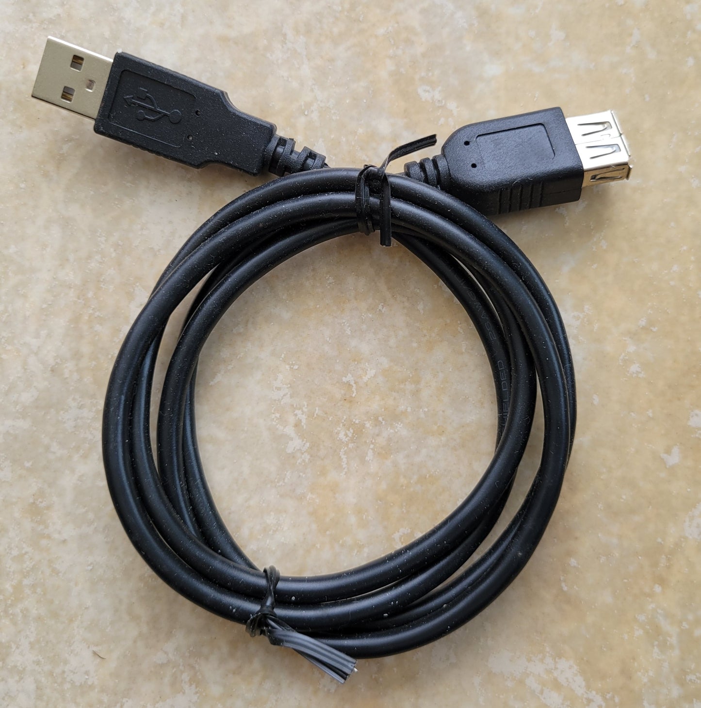 USB Extension Cable, Black