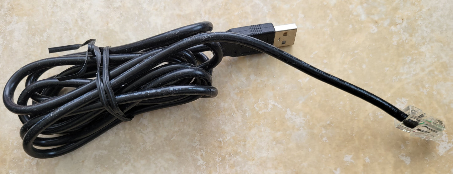 USB A to RJ-45 Ethernet Cable