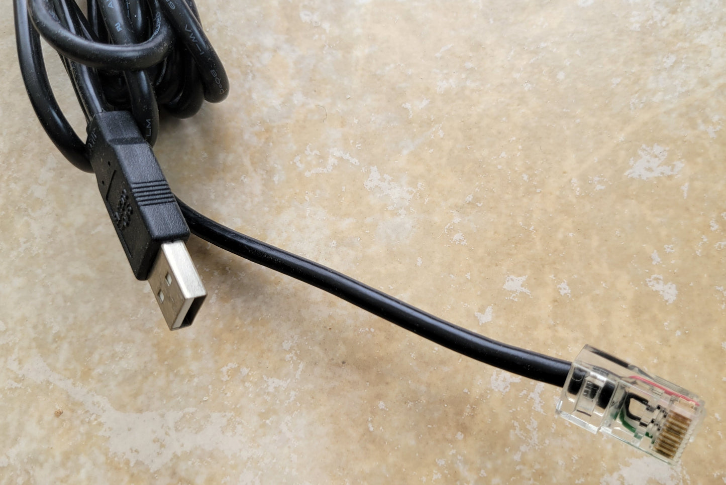 USB A to RJ-45 Ethernet Cable