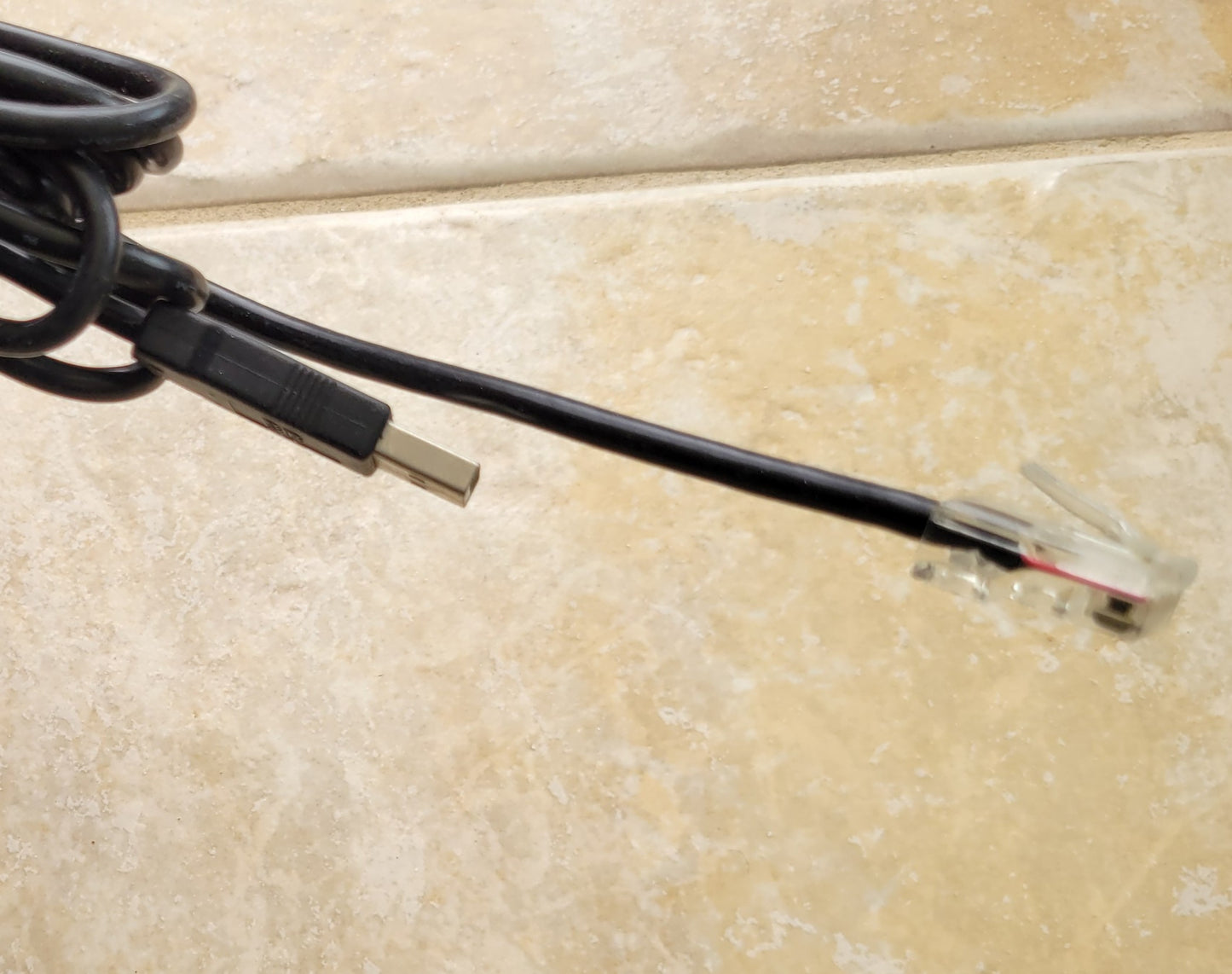 USB A to RJ-45 Ethernet Cable