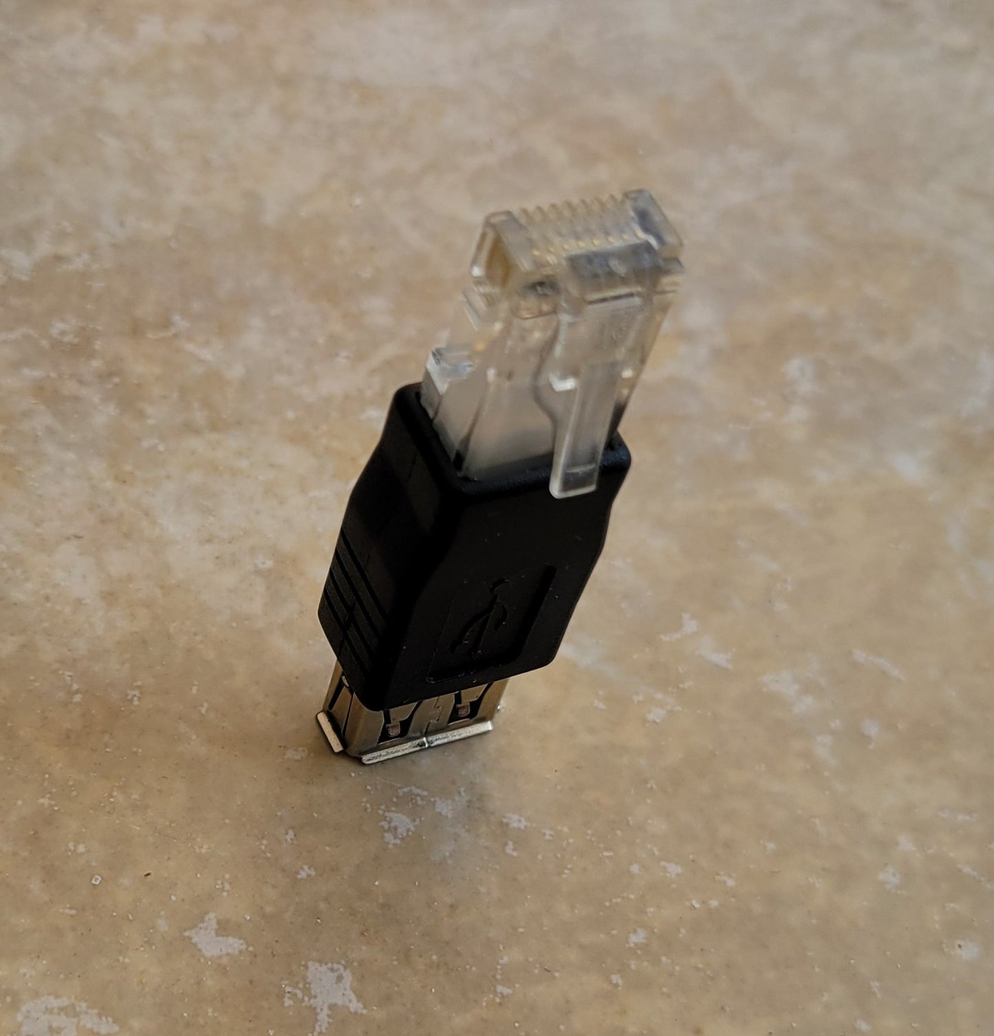 USB A Female to RJ-45 Male Adapter