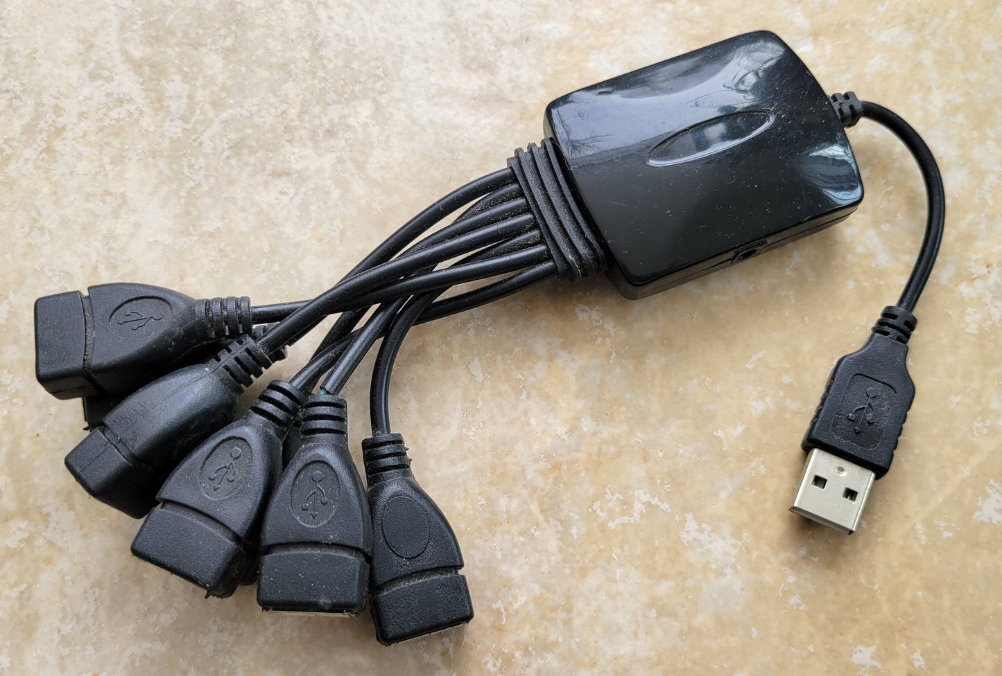 USB 7-Port Extender for PC and Notebook