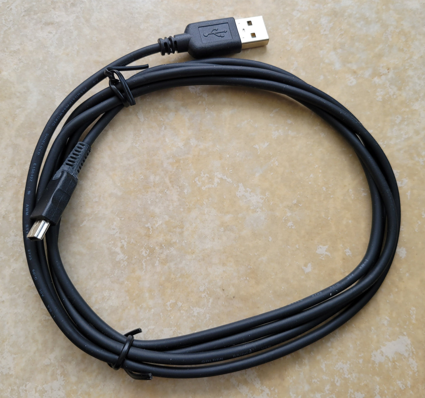 USB A to Mini B USB Cable