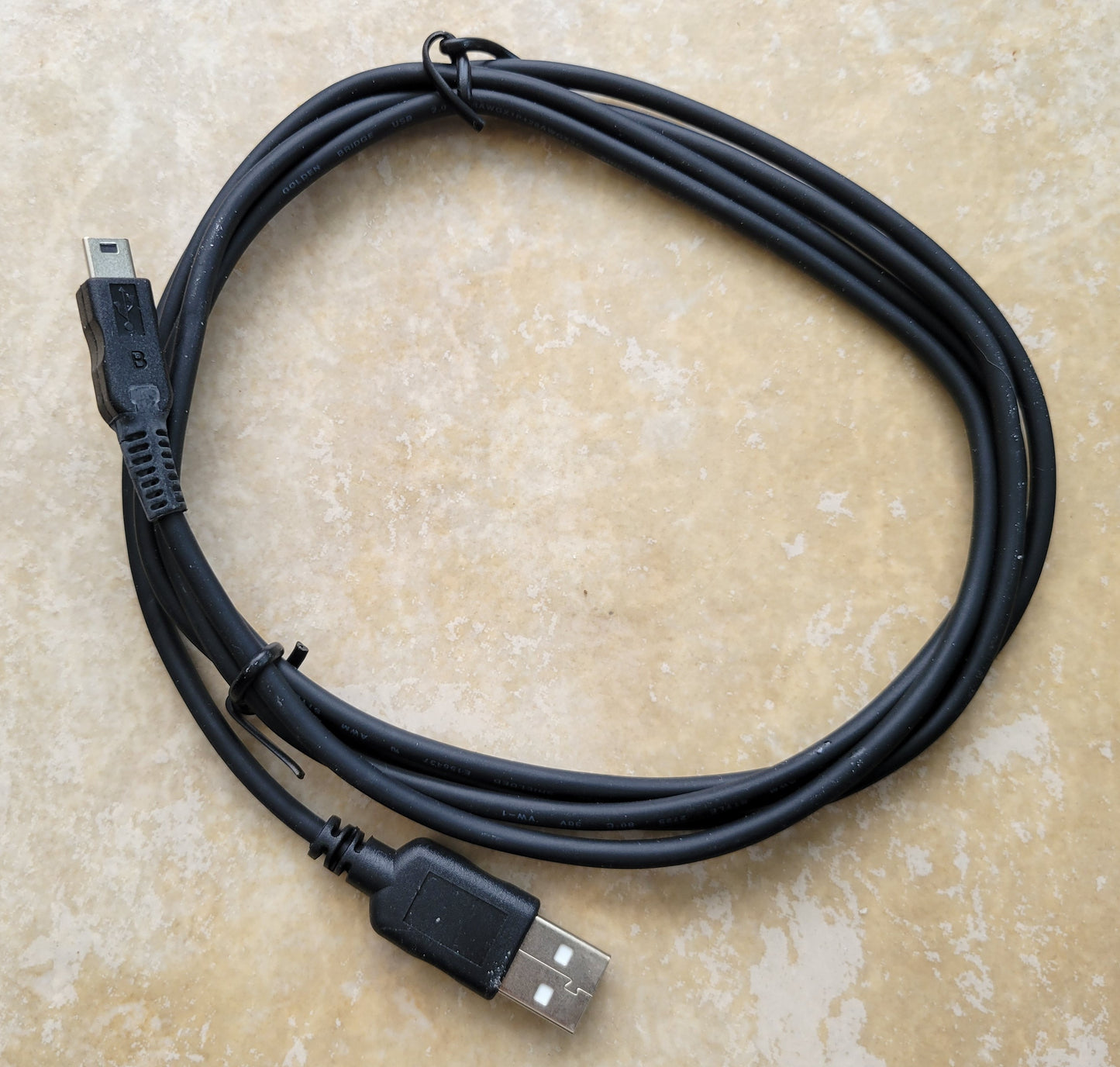 USB A to Mini B USB Cable