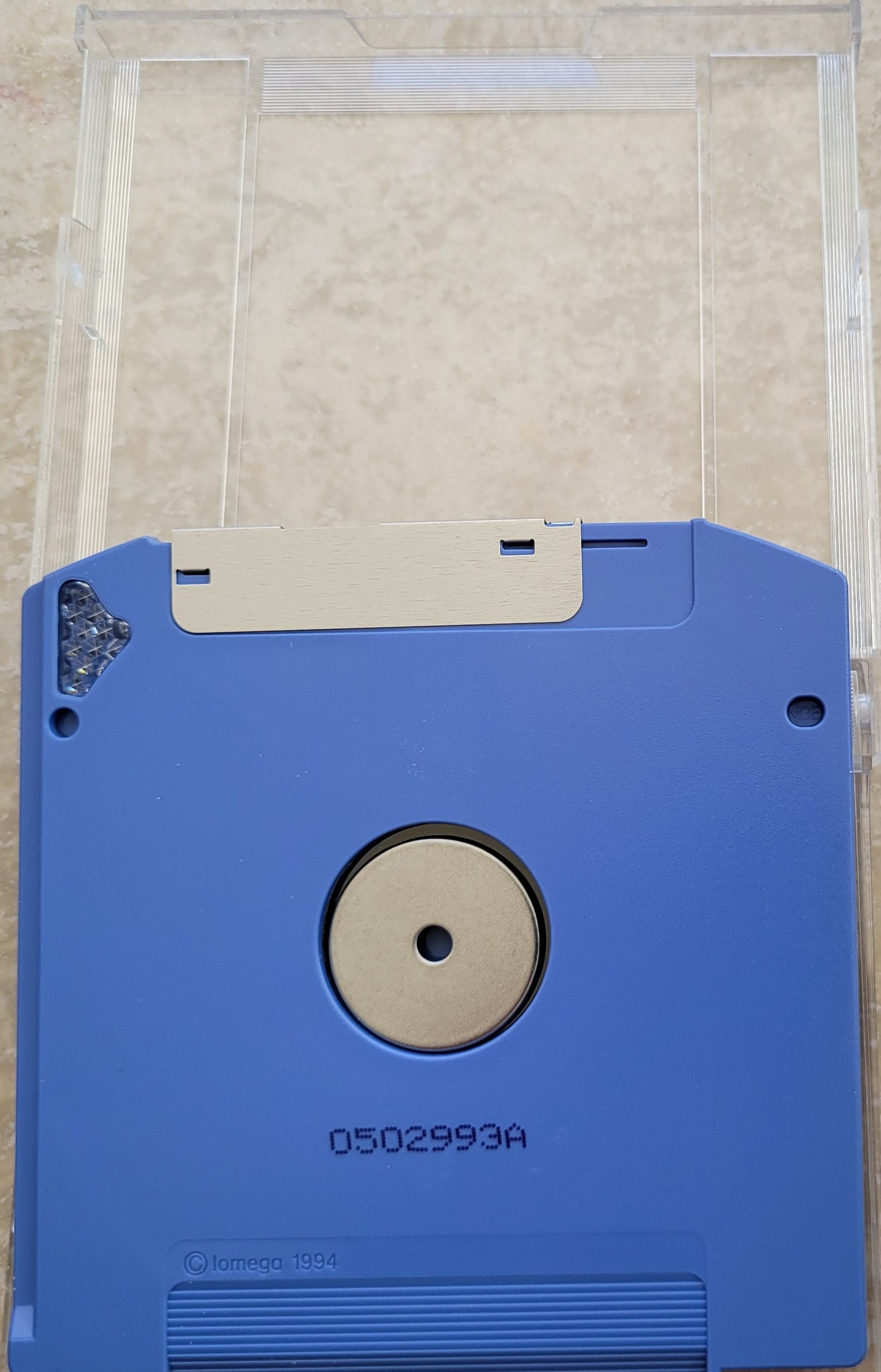 IOMEGA PC100 Zip Disk for Windows and Macintosh, Blue