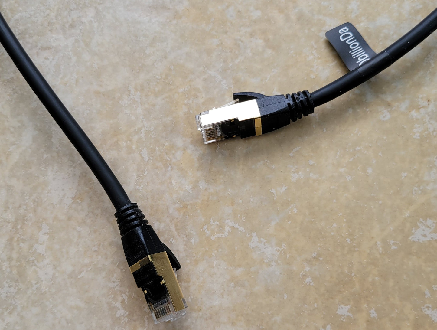 DbillionDa Cat8 Ethernet Cable, Outdoor & Indoor, 3 Feet