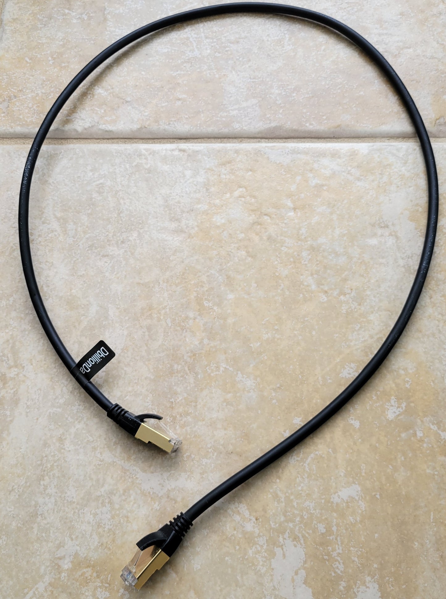 DbillionDa Cat8 Ethernet Cable, Outdoor & Indoor, 3 Feet