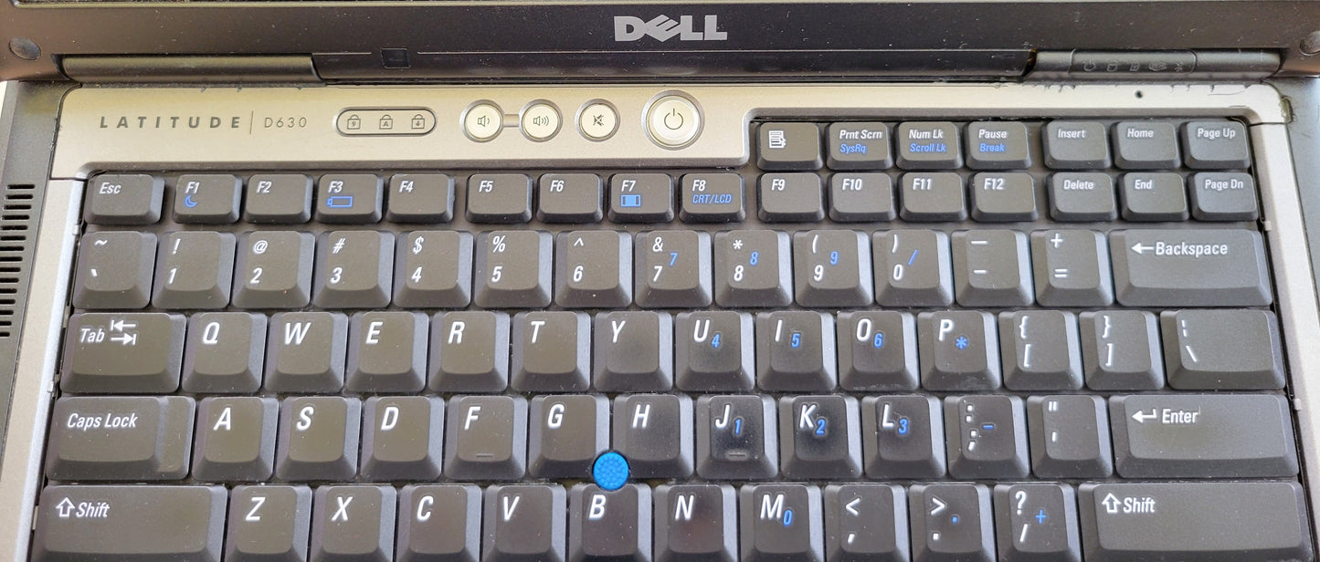 Dell Latitude D630 | Windows 10 Home | 4GB RAM | Screws Stripped