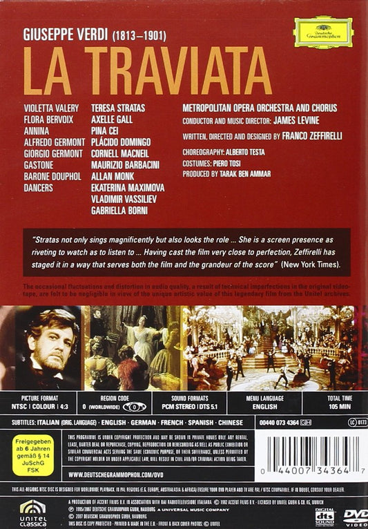 3. DVD - Giuseppe Verdi: La Traviata (Opera)