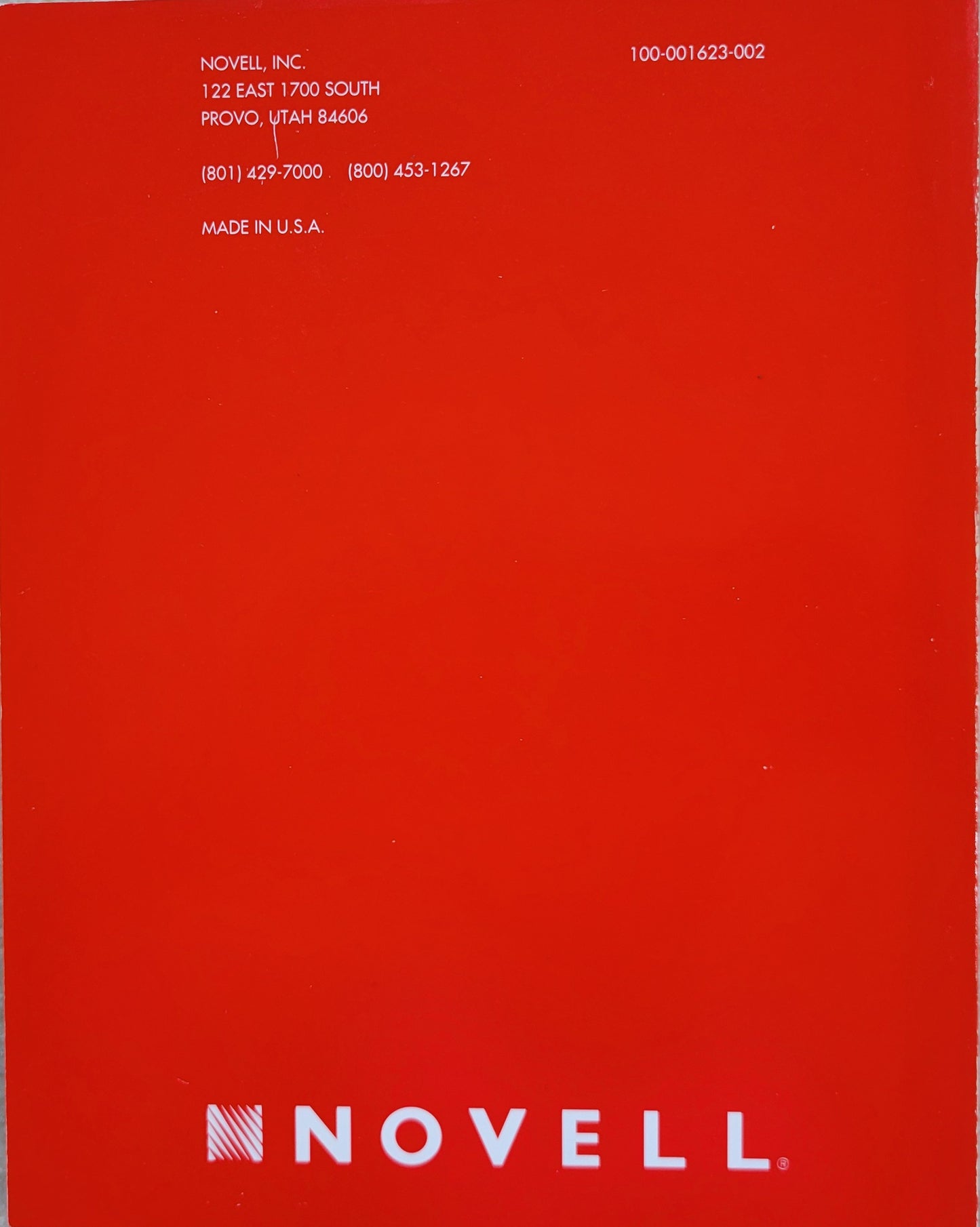 Vintage - NOVELL NetWare Workstation for DOS and Windows, 1993