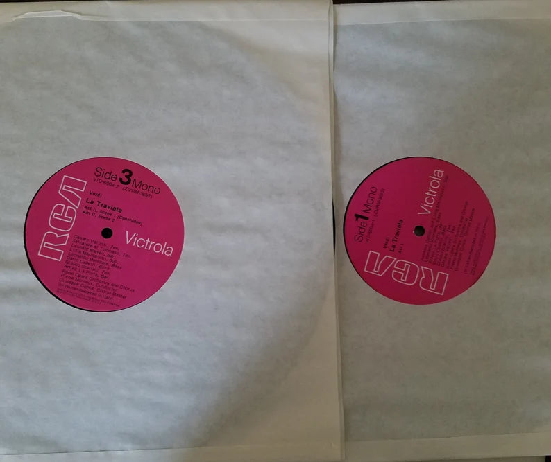 2. LP Record - Giuseppe Verdi: La Traviata (Opera)