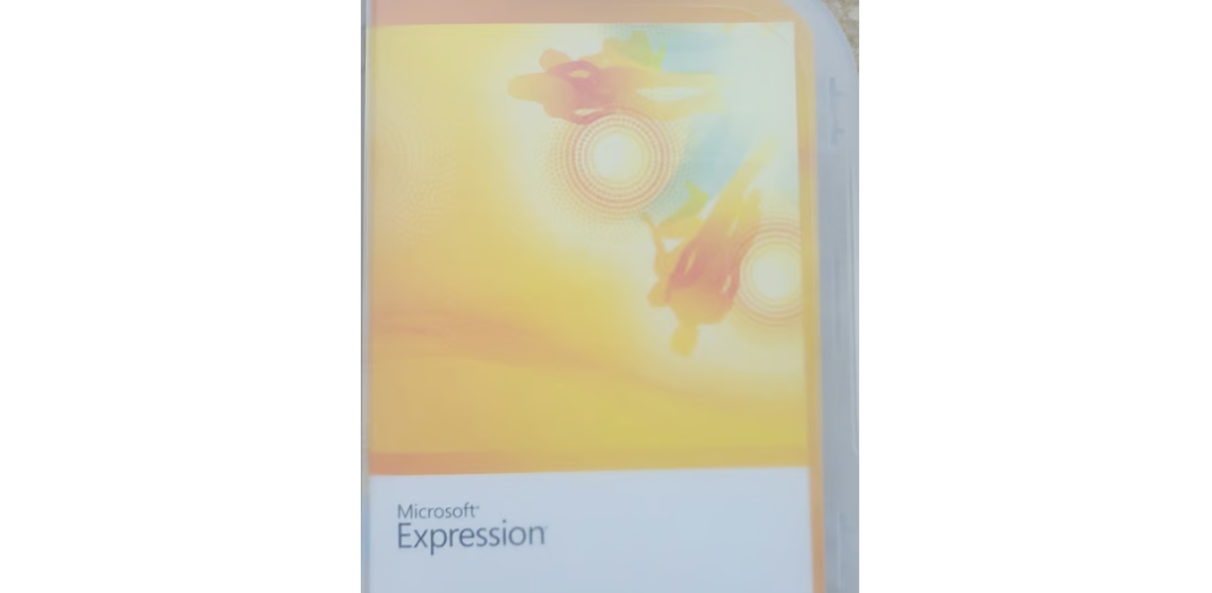 Vintage - Microsoft Expression Studio 4 Web Professional