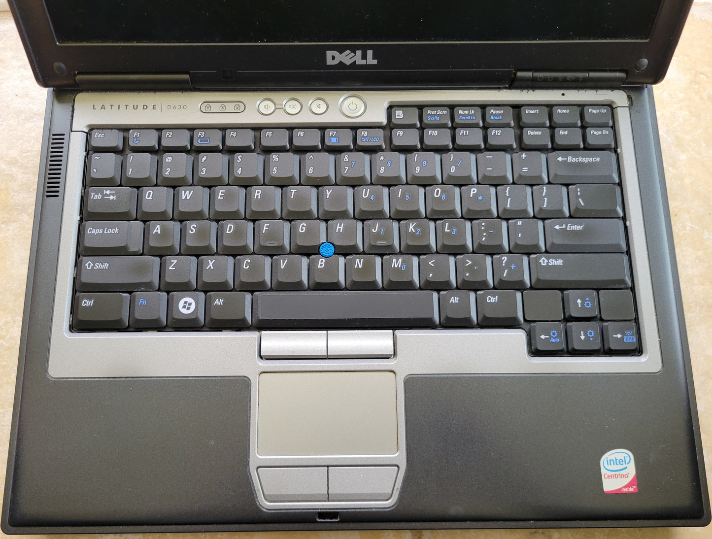 Dell Latitude D630 | Windows 10 Home | 4GB RAM | Screws Stripped