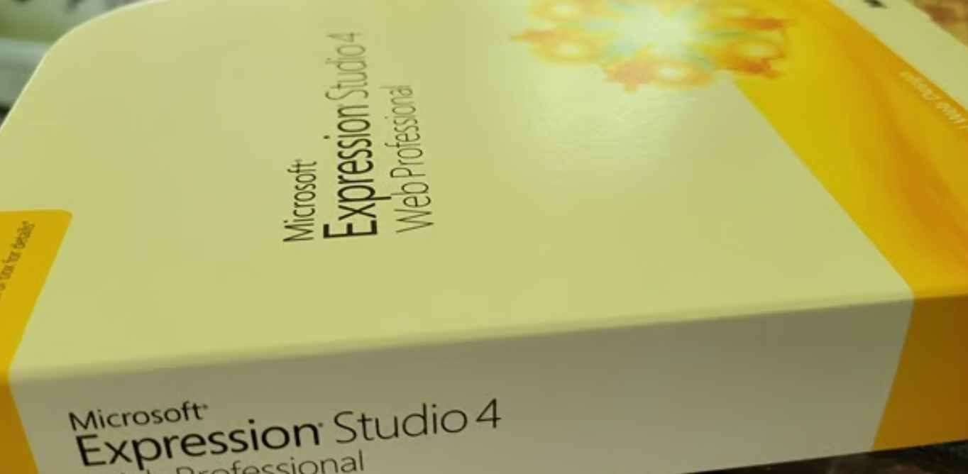 Vintage - Microsoft Expression Studio 4 Web Professional