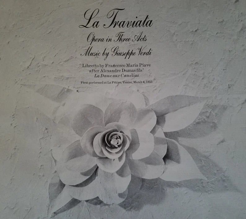 2. LP Record - Giuseppe Verdi: La Traviata (Opera)
