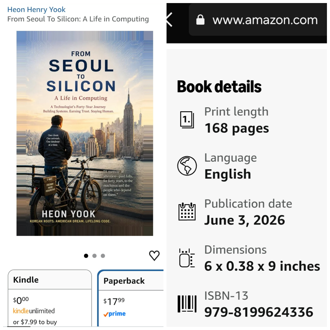 1. From Seoul To Silicon: A Life in Computing